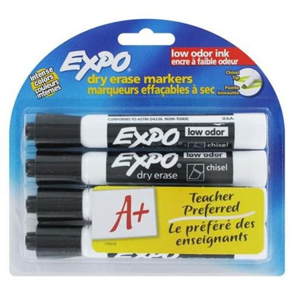 EXPO LOW ODOR BLACK PQT.4