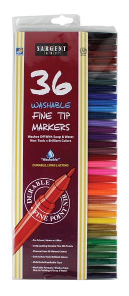 MARKERS FINE CLASSIC 36-COLORS WASHABLE