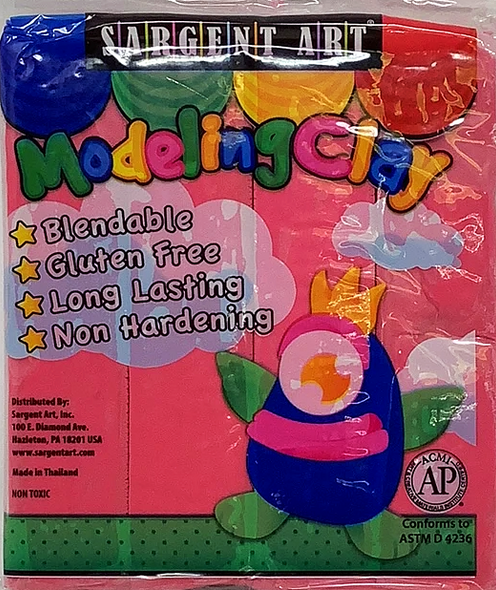 MODELING CLAY  ROSADA 1 LB