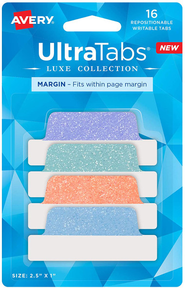 ULTRA TABS 16 MARGIN GLITTER DESIGNS