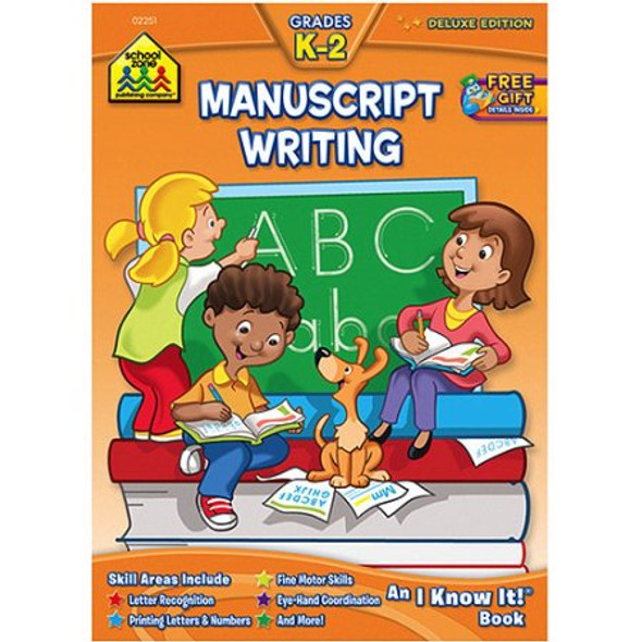 MANUSCRIPT WRITING BOOK GRADES K-2 DELUXE