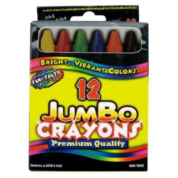 CRAYONS COUNT JUMBO PQ.12