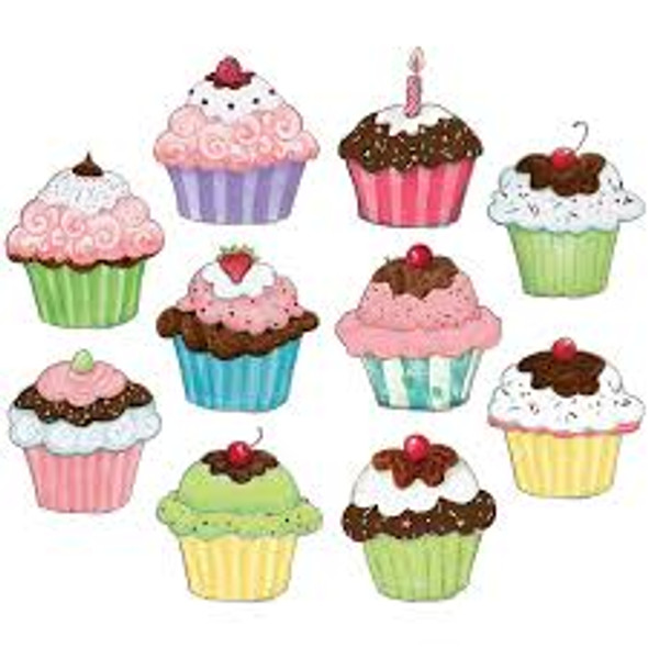 CUPCAKES MINI ACCENTS FROM SUSAN WINGET