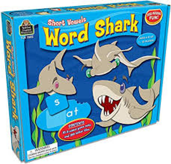 WORD SHARK:SHORT VOWELS GAME