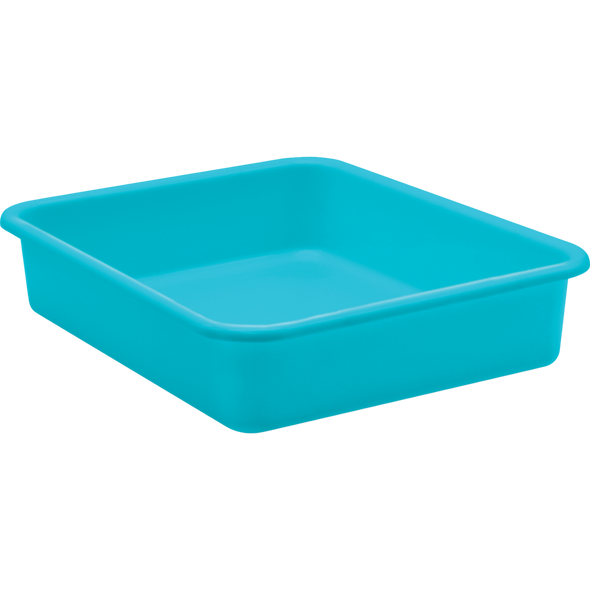 TEAL LARGE PLASTIC LETTER TRAY