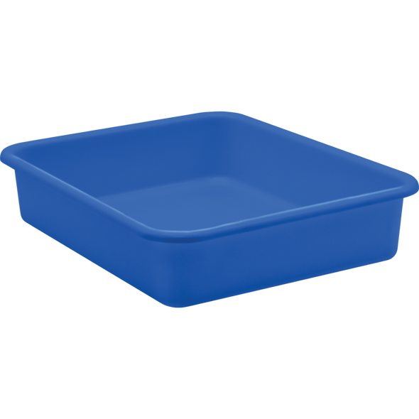 BLUE LARGE PLASTIC LETTER TRAY