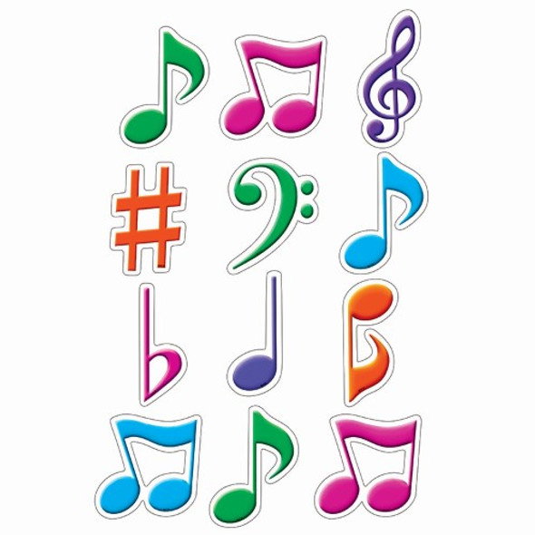 MUSICAL NOTES MINI ACCENTS