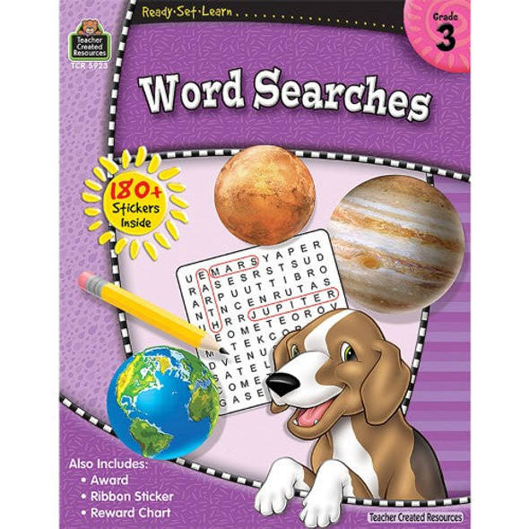 READY-SET-LEARN: WORD SEARCHES GRADE 3