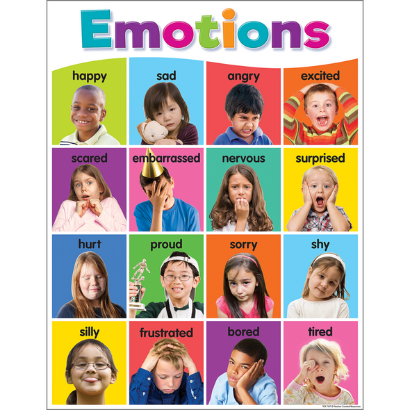 COLORFUL EMOTIONS CHART