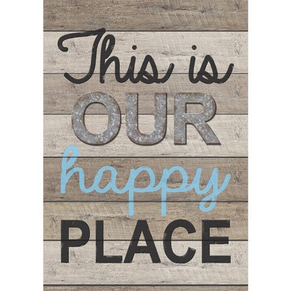 THIS IS OUR HAPPY PLACE POSITIVE POSTER