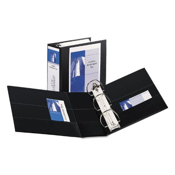 DURABLE D-RING BINDER 5" BLACK