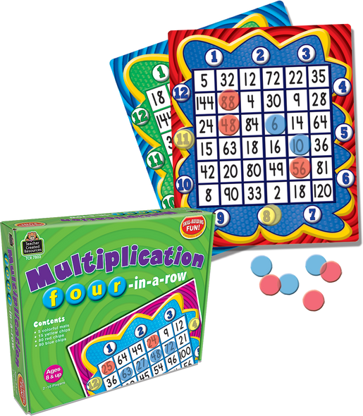 MULTIPLICATION: FOUR IN A ROW