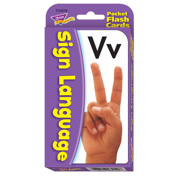 SIGN LANGUAGE FLASH CARD