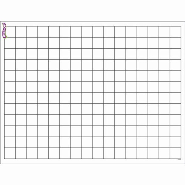 GRAPHING GRID WIPE-OFF CHART SQUARES