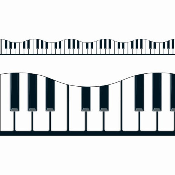 BORDER MUSICAL KEYBOARD