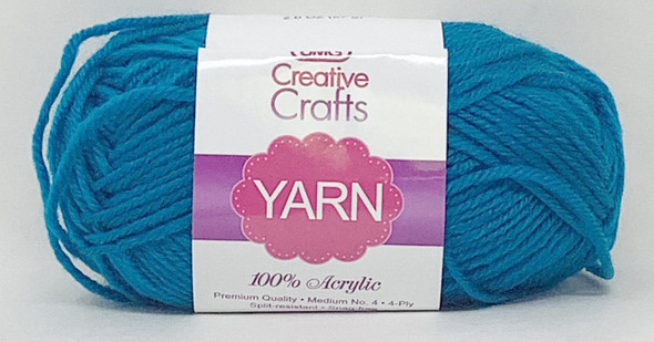 YARN  ACRYLIC DARK TEAL 2OZ