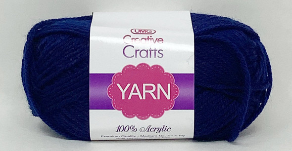 YARN ACRYLIC NAVY BLUE