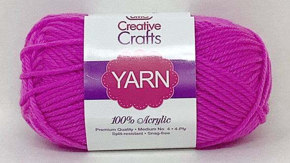 YARN ACRYLIC LILAC 2OZ