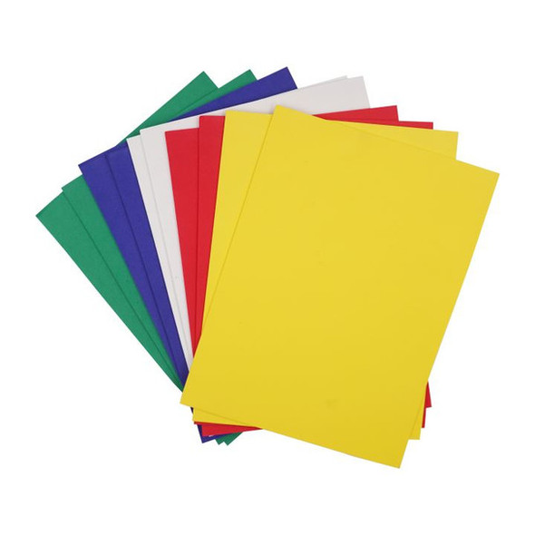 EVA Foam Sheet Basic Colors 10pcs 8.5''x5.5''