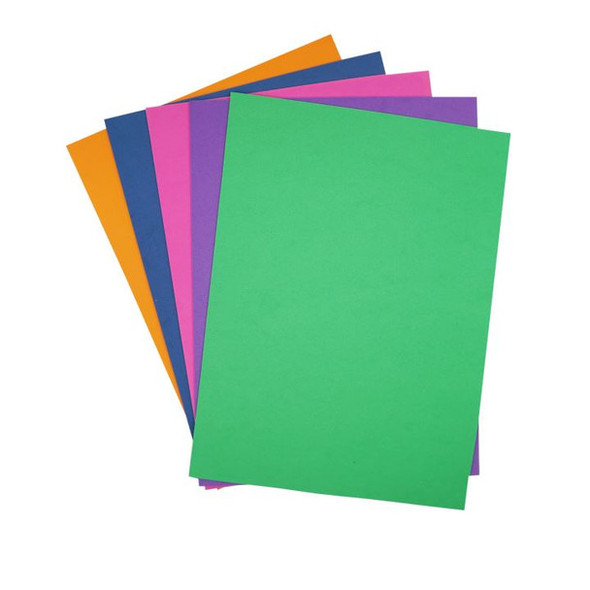 Mix Foam Sheet Colors Asst 5pcs 8.5'' x 11''