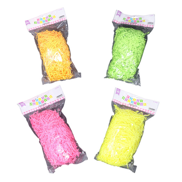 EASTER PAPER SHRED PASTED  ASSORTED COLOR