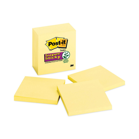 Post-It 3''x3'' Canary Yellow Note Pad 90 sheets