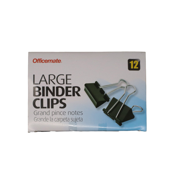 BINDER CLIPS LARGE CJ. 12