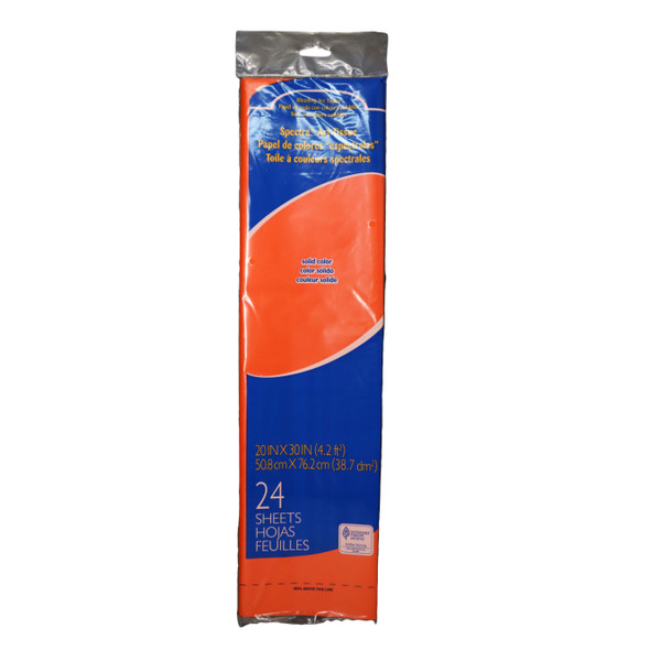 Spectra Tissue Orange 20''x30'' 24 sheets