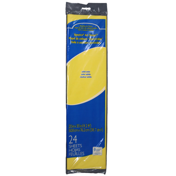 Spectra Tissue Canary 20''x30'' 24 sheets