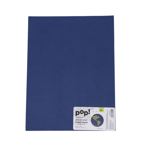 DENIM BLUE FOAM 9X12 2MM