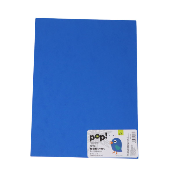 ROYAL BLUE FOAM SHEET 9X12 2MM