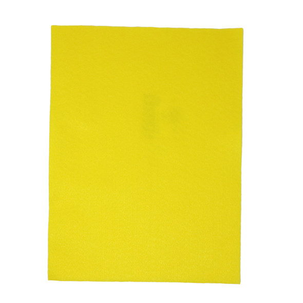 YELLOW FELT SHEET 9X12