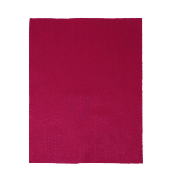 FUCHSIA FELT SHEET 9X12