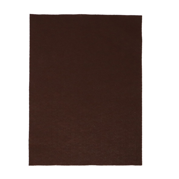 WALNUT BURN FELT SHEET 9X12