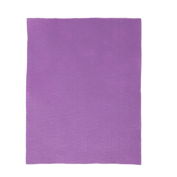 BRIGHT LILAC FELT SHEET 9X12