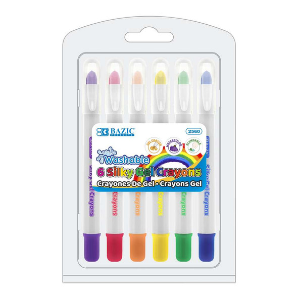 6 Color Silky Gel Crayon