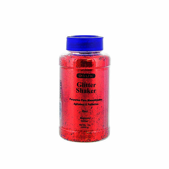 GLITTER SHAKER RED 1LB