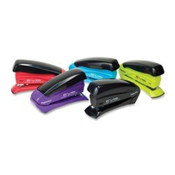 SPRING-POWERED COMPACT STAPLER ASSORTED COLORS