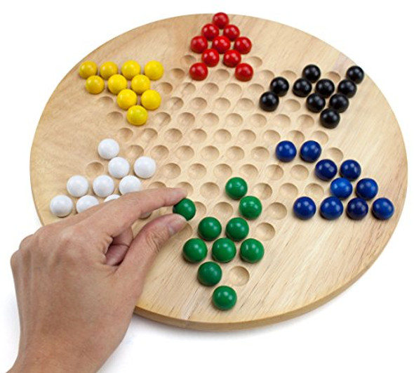 WOOD CHINESE CHECKERS
