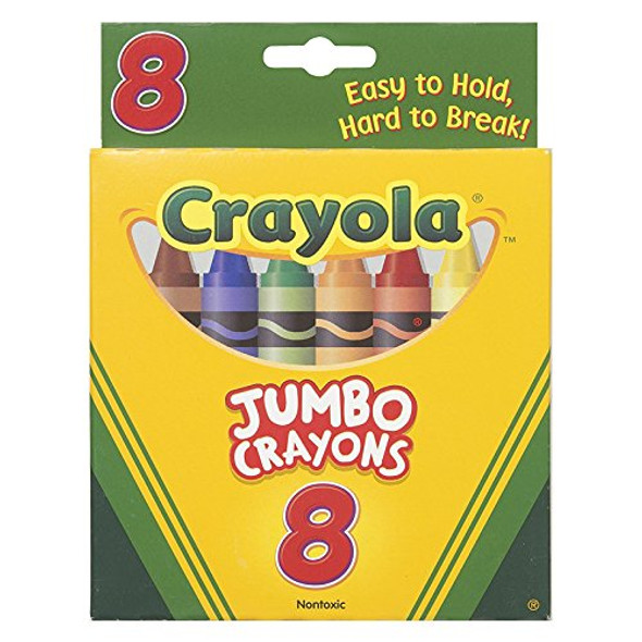 CRAYOLA JUMBO CRAYONS PQ.8