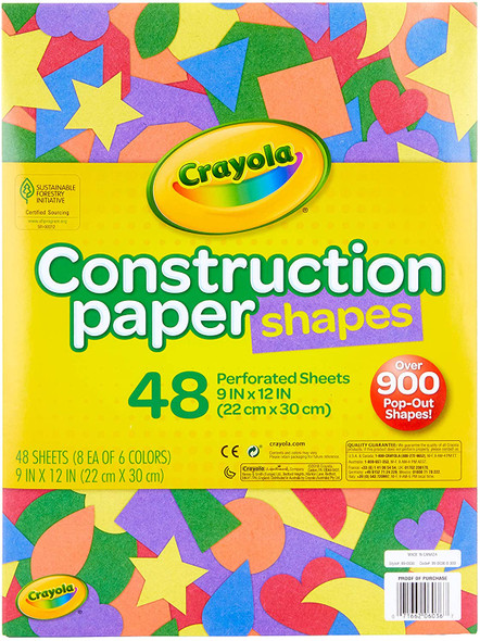 CONSTRUCTION PAPER SHAPES PQ.48