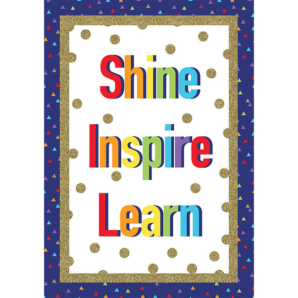 SHINE INSPIRE LEARN POSTER