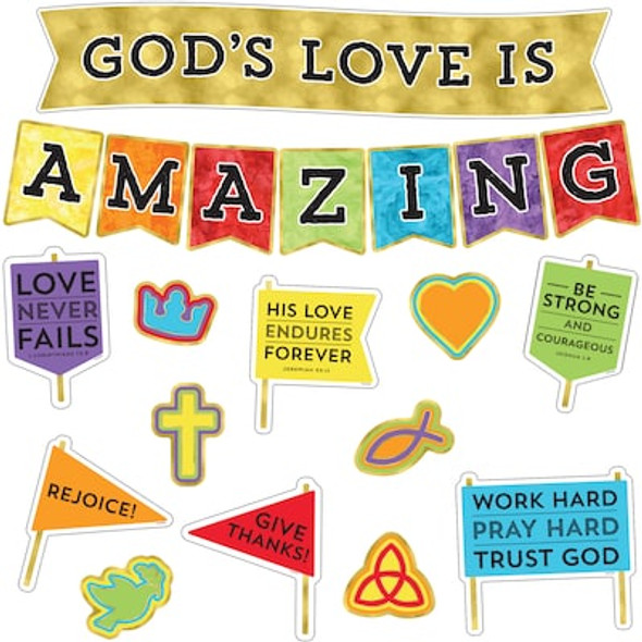 GOD'S LOVE IS AMAZING BULLETIN SET