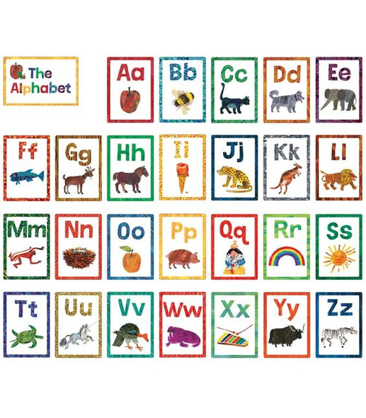 ERIC CARLE ALPHABET BULLETIN BOARD SET