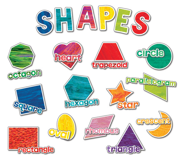 WORLD OF ERIC CARLE SHAPES MINI BULLETIN SET