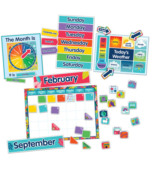 ONE WORLD CALENDAR BULLETIN BOARD SET