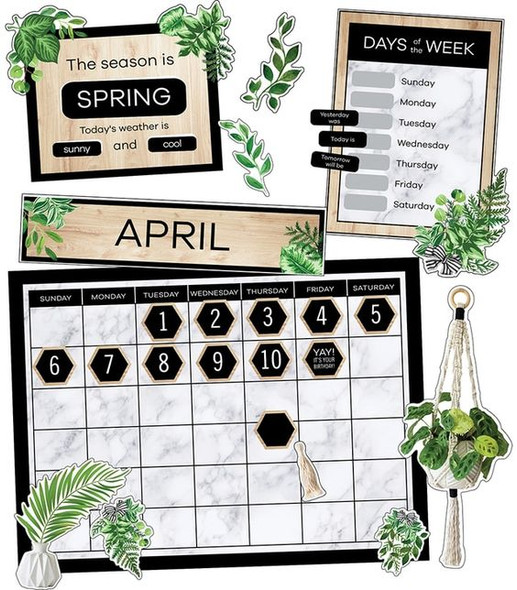 SIMPLY BOHO CALENDAR BULLETIN BOARD