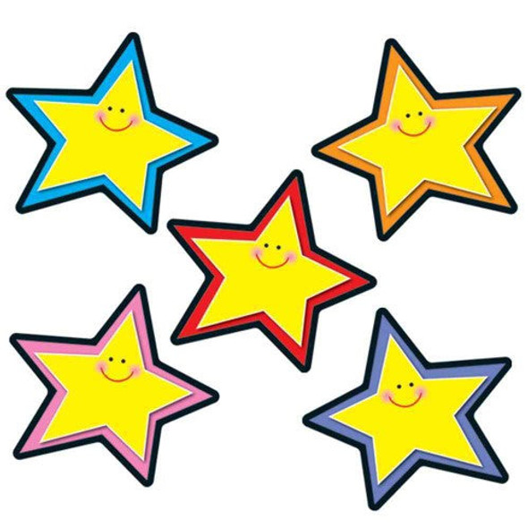 COLORFUL CUT-OUTS STARS