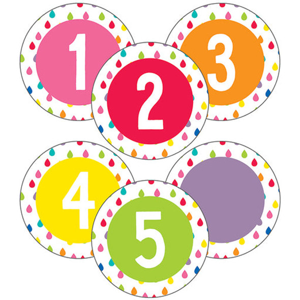 HELLO SUNSHINE STUDENT NUMBERS MINI CUT-OUTS