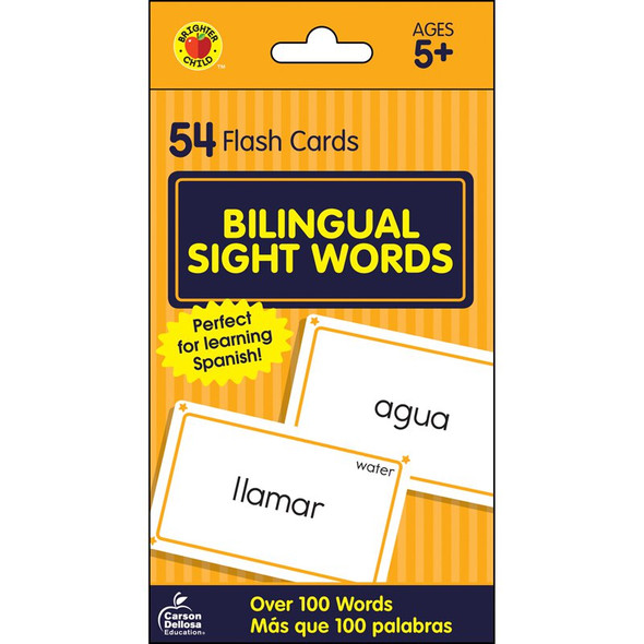 BILINGUAL SIGHT WORDS FLASH CARDS K-2